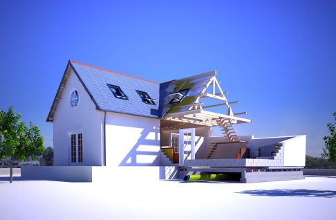 Agrandissez votre habitat avec une structure durable – Extension de maison ossature bois à Redon (35)